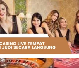 Apa Itu Casino Live Tempat Bermain Judi Secara Langsung